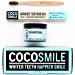 Dentifricio per Sbiancamento Dentale al Carbone Attivo + spazzolino in legno di bambù, Cocosmile