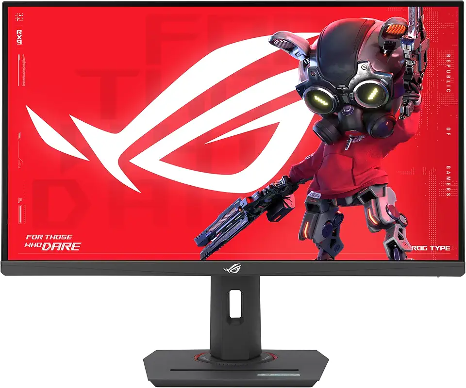 ASUS ROG Strix XG27UCS Monitor Gaming da 27” pollici 4K UHD (3840x2160), 160 Hz, 1ms (GTG), Fast IPS, Extreme Low Motion Blur Sync, G-Sync, DisplayWidget Center, USB Type-C, HDR, Nero