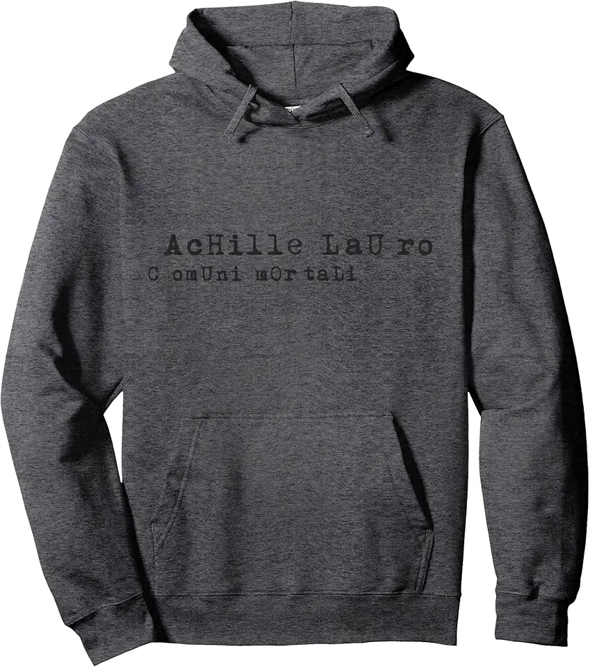 Achille Lauro Comuni Mortali Felpa con Cappuccio