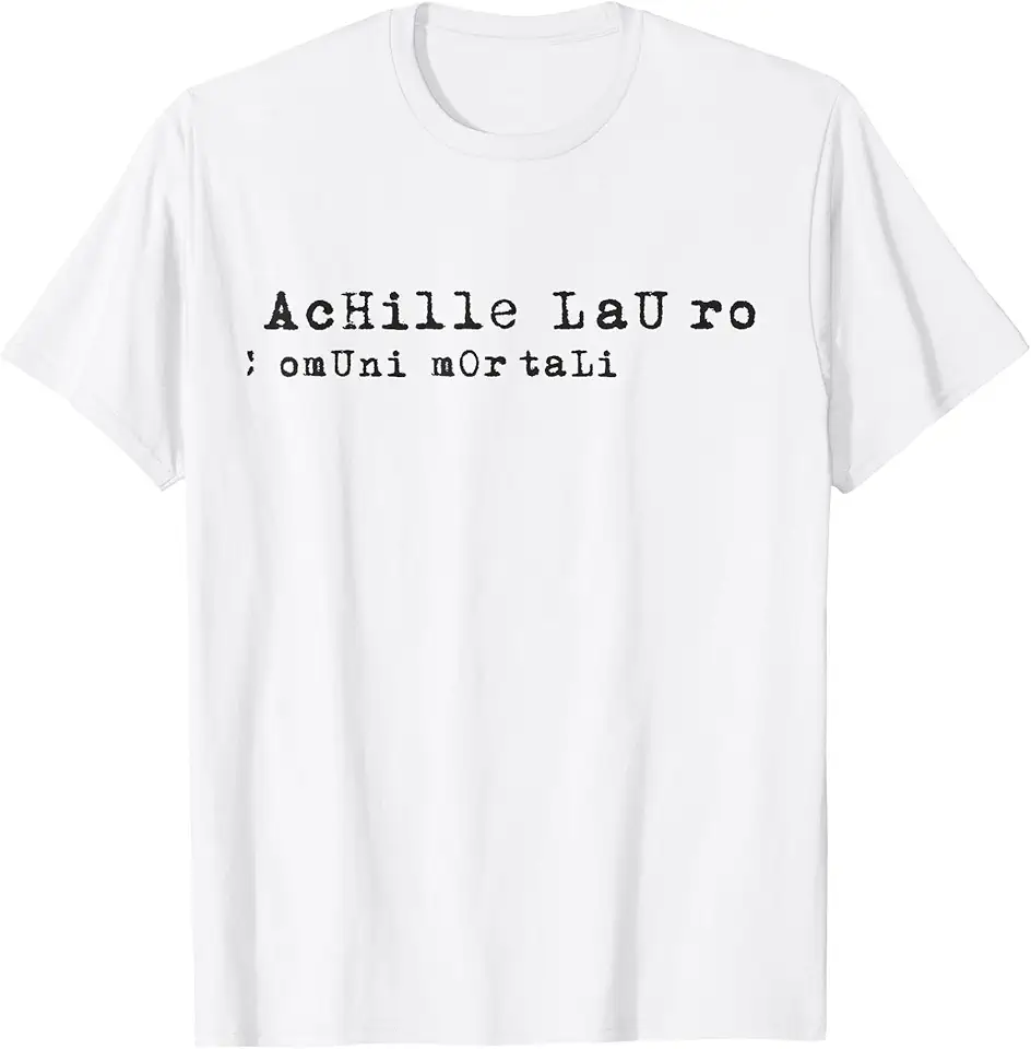 Achille Lauro | Merchandising Album "Comuni Mortali" - Maglietta