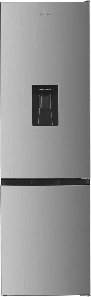 GEDTECH Frigorifero combinato - congelatore basso - GCB262SL Silver - capacità 262L - Classe E