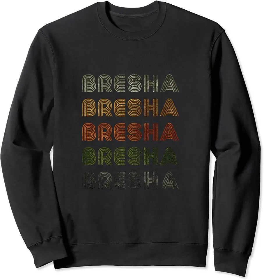 Love Heart Bresha Nametag Love Heart Bresha Tee Grunge Vintage Style Nero Bresha Felpa