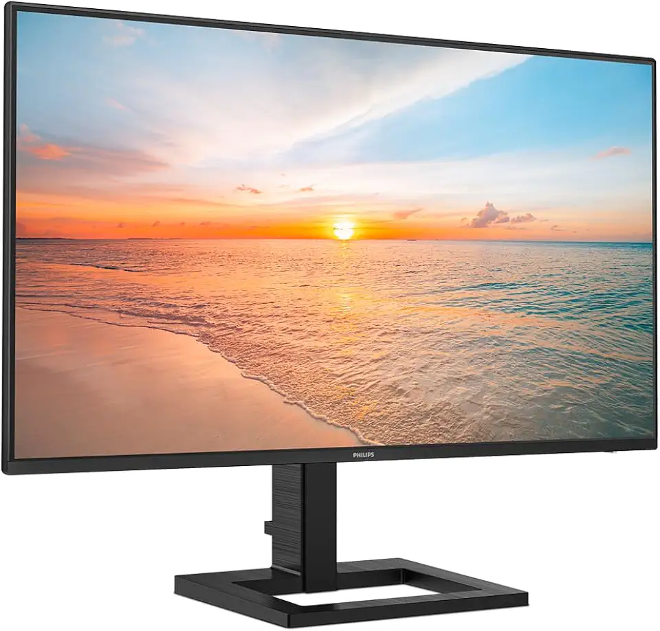 PHILIPS 24E1N1300AE - Monitor Full HD da 24 pollici, altoparlante, regolabile in altezza (1920x1080, 100 Hz, HDMI, USB-C (65W PD), Hub USB) nero