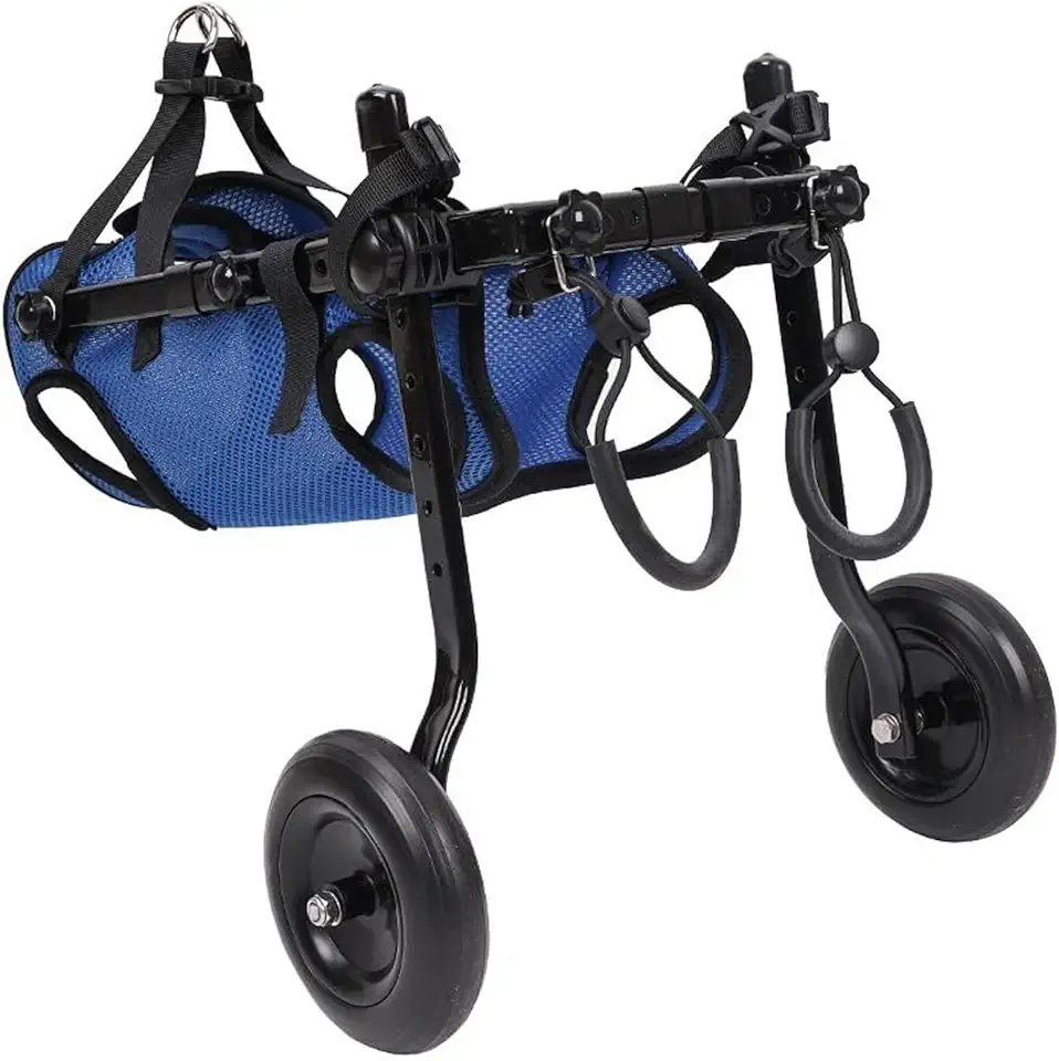 Passeggini Per Carrozzine Per Cani, Carrozzine Per Cani Per Camminare Con Zampe Posteriori Disabili, Carrello Per La Mobilità Della Carrozzina Per Cani(X-Small)