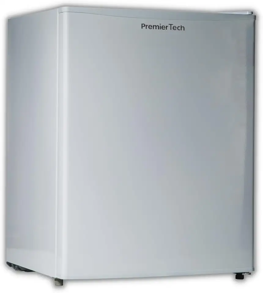 PremierTech Mini Frigo Bianco, 58 Litri, Frigorifero Hotel, Ufficio, Casa, Classe Energetica E, Libera Installazione, Porta Reversibile, Compatto, PT-F60