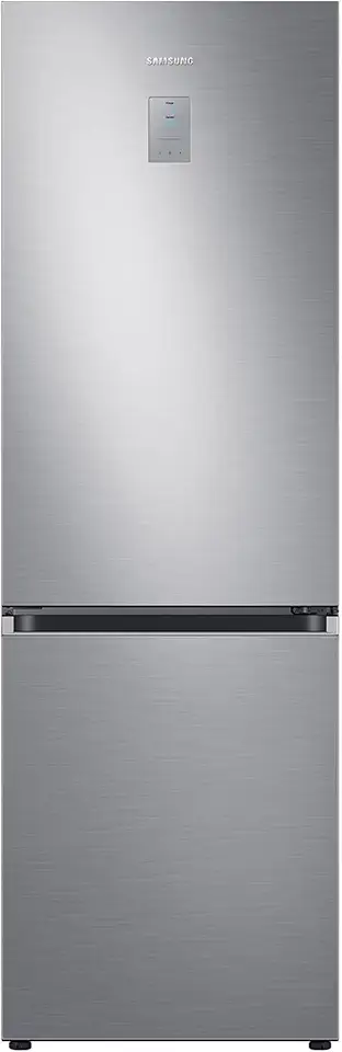 Samsung EcoFlex AI RB34C775CS9/EF Frigorifero Combinato, WiFi, SpaceMax, Total No Frost, All Around Cooling, Motore Digital Inverter Garantito 20 Anni, 344 L, LxAxP: 59,5 x 185,3 x 65,8 cm, Metal Inox Etichetta Energetica