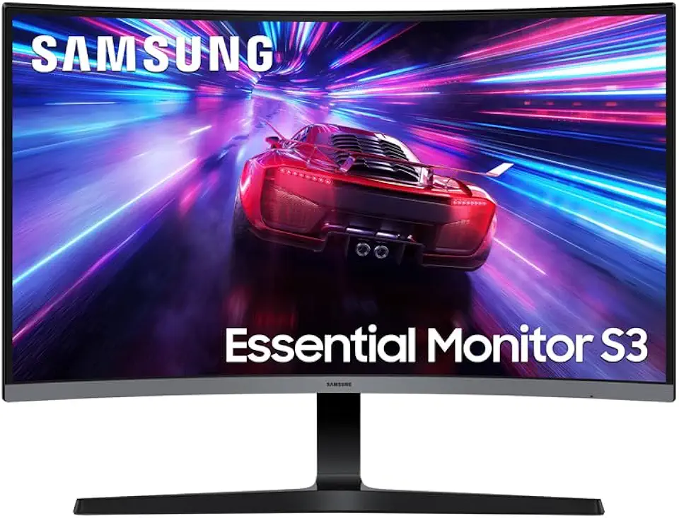 Samsung Monitor S39GD (S27D396GAU), Curvo (1800R), 27'', 1920x1080 (Full HD), VA, 100Hz, 4ms (GtG), D-Sub, HDMI, Ingresso Audio, Eye Saver Mode, Flicker Free, Speaker Integrati