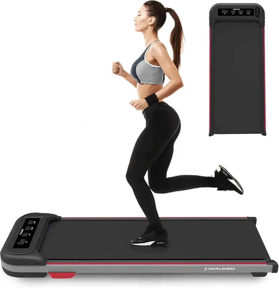 Tapis roulant pieghevole per casa e ufficio Motore 0,75 PS ultrasottile da Walking Pad 1 a 6 km/h sotto la scrivania da