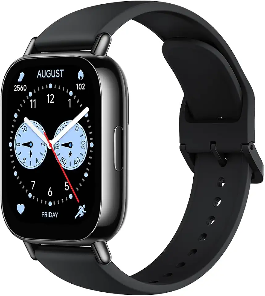 Xiaomi Redmi Watch 5 Lite, Smartwatch con display AMOLED 1.96", GNSS integrato, Chiamate Bluetooth, Autonomia 18 giorni, Resistenza Acqua 5ATM, Monitoraggio Salute e Sonno, 150+ modalità Fitness, Nero