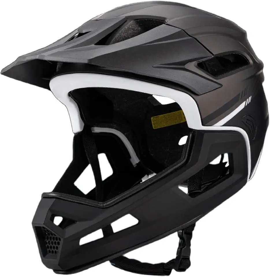 predolo Caschi a 360° da Ciclismo, Casco Integrale da Bici con Mentoniera Staccabile, 56 Cm-62 Cm Circonferenza della Testa Regolabile, Casco da Bicicletta per Pattinaggio E Ciclismo