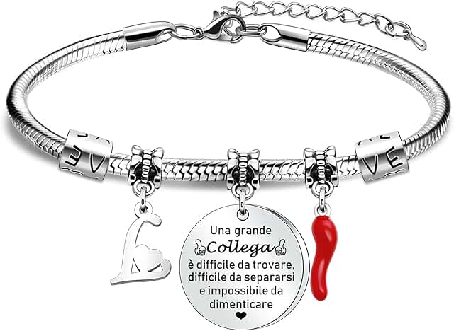 Bracciale HEYEJET con iniziale