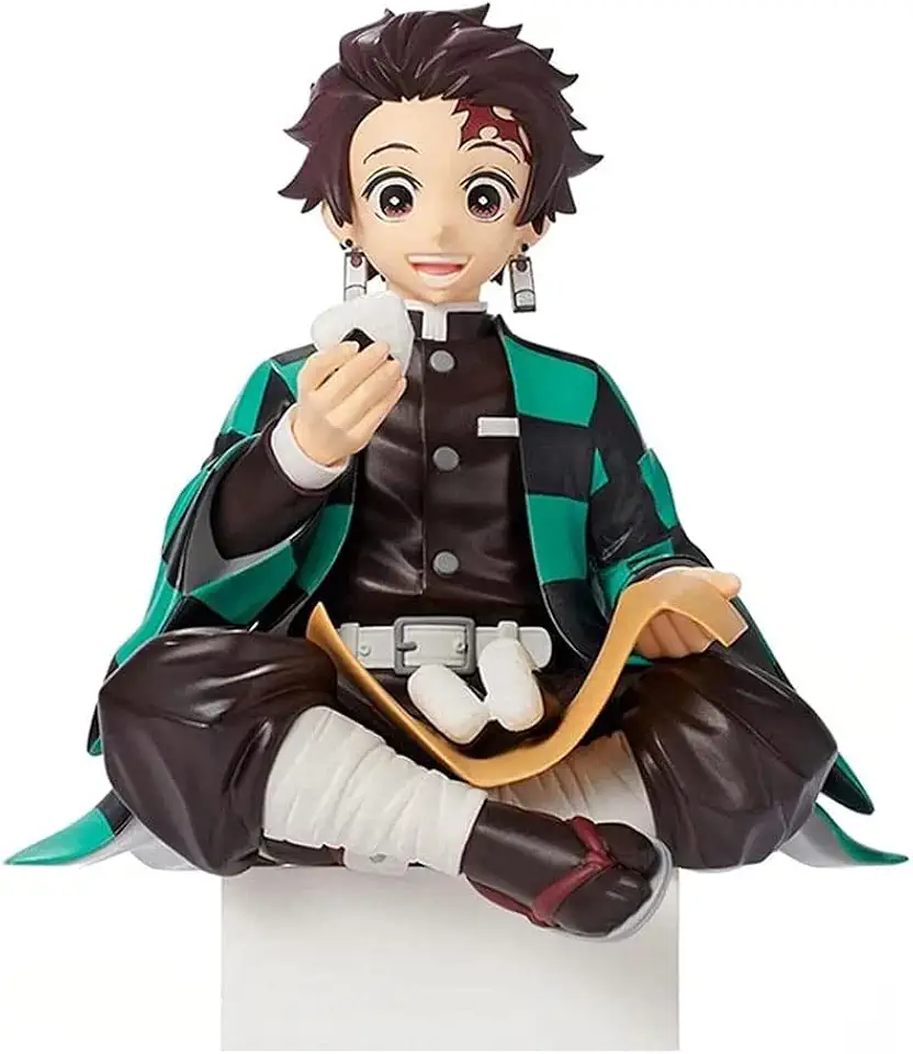Anime Kamado Tanjiro Figura, Anime Cartone Animato Kimetsu No Yaiba Pvc Modello Action Figure Desktop Ornamenti Forniture da Collezione Regali