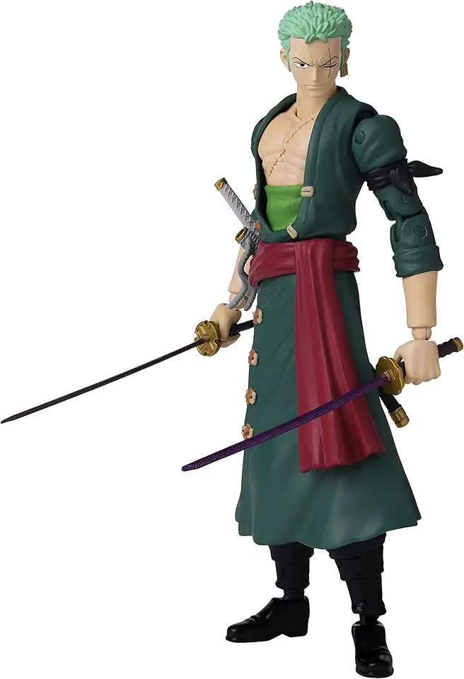 Bandai Anime Heroes One Piece Roronoa Zoro 6.5" Action Figure