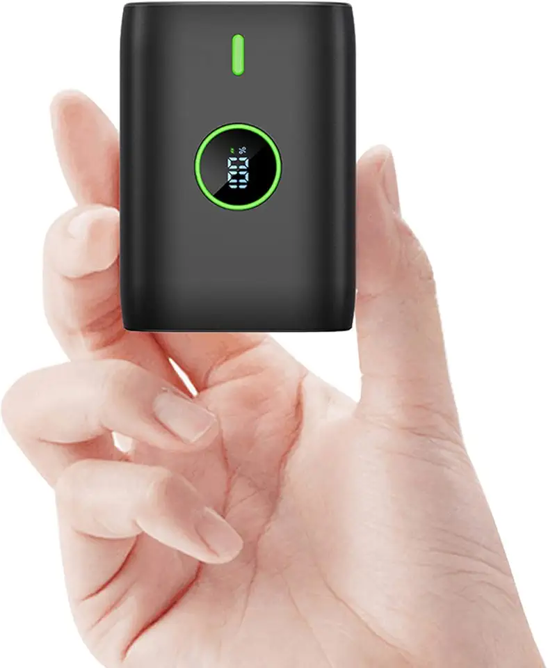 Caricatore portatile,PD 22.5W 10000 mAh power bank mini fast charge,con display LED usb c batteria cellulare,per,HuaWei,XiaoMi,Samsung,Cuffie,console di gioco e altro…