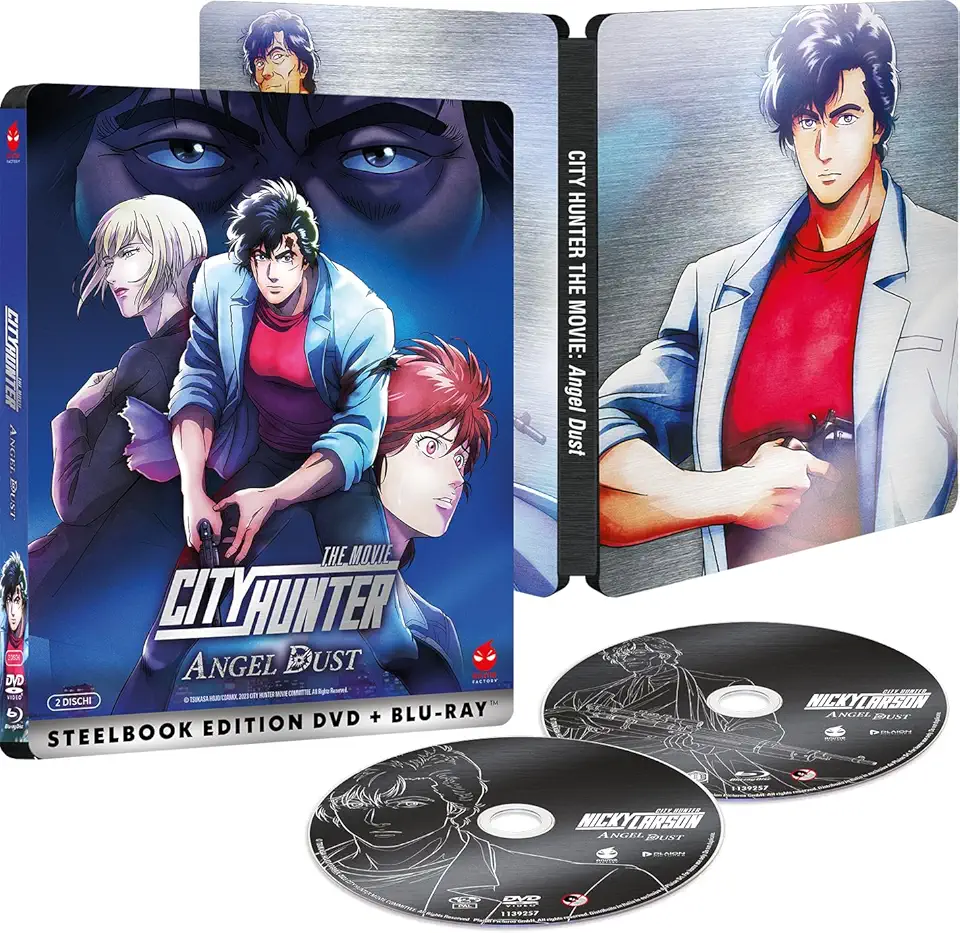 City Hunter The Movie: Angel Dust (Steelbook Blu-ray + DVD)