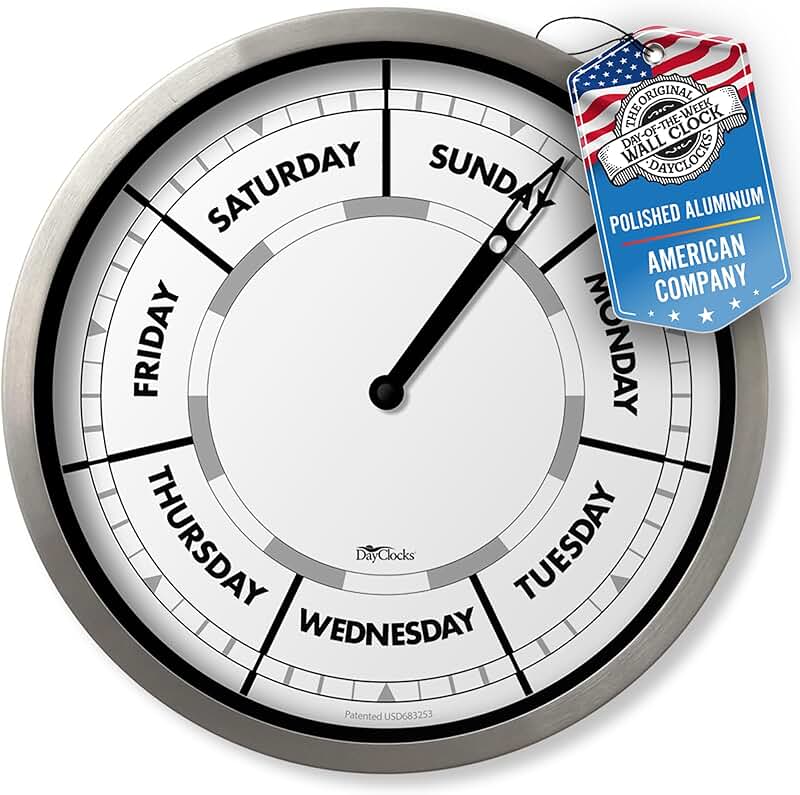 DayClocks alluminio