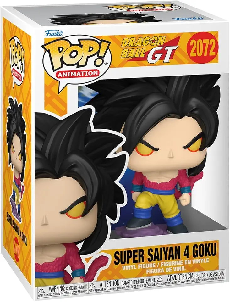 Funko Pop! Animation: Dragon Ball GT - S Goku - Figura in Vinile da Collezione - Idea Regalo - Merchandising Ufficiale - Giocattoli per Bambini e Adulti - Anime Fans - Figura per i Collezionisti