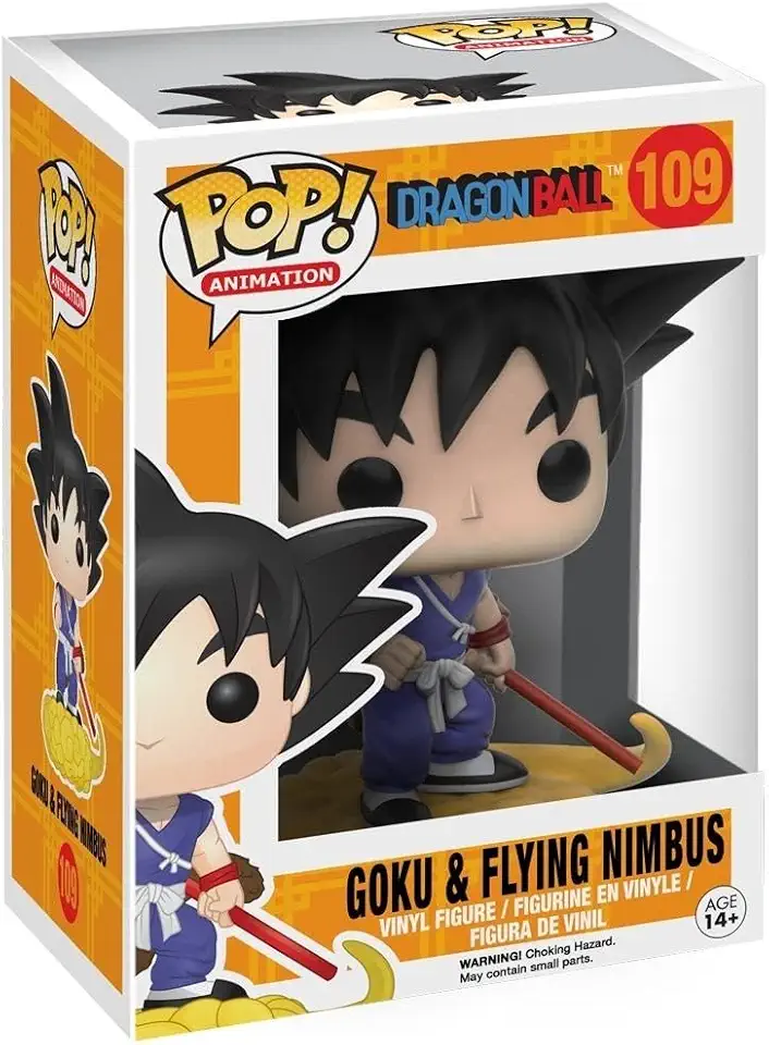 Funko Pop! Anime - Dragonball Z - Goku & Nimbus - Dragon Ball Z - Figura in Vinile da Collezione - Idea Regalo - Merchandising Ufficiale - Giocattoli per Bambini e Adulti - Anime Fans