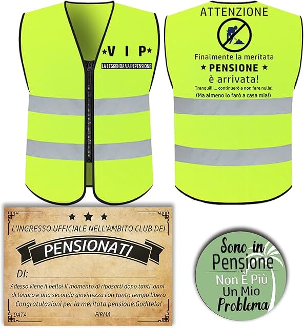 Gilet pensione set