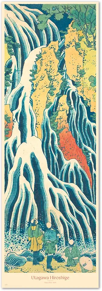 Grupo Erik: Poster da Porta Japanese Art | Arte Giapponese da Parete 53 x 158 cm, Con Carta Lucida e Incorniciabile The Forest Stewardship Council