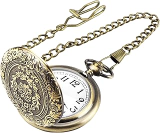 JSMTKJ Orologio da Tasca Bronzo