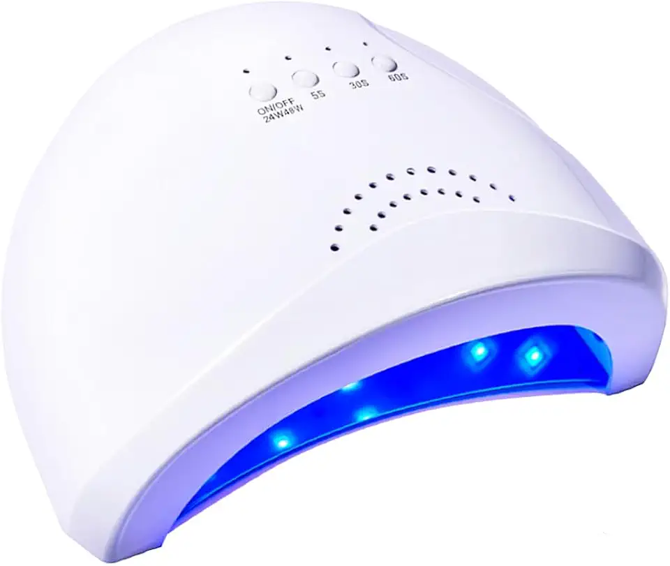 Lampada UV Led Unghie, Fornetto Semipermanente Unghie da 48W per Manicure e Pedicure