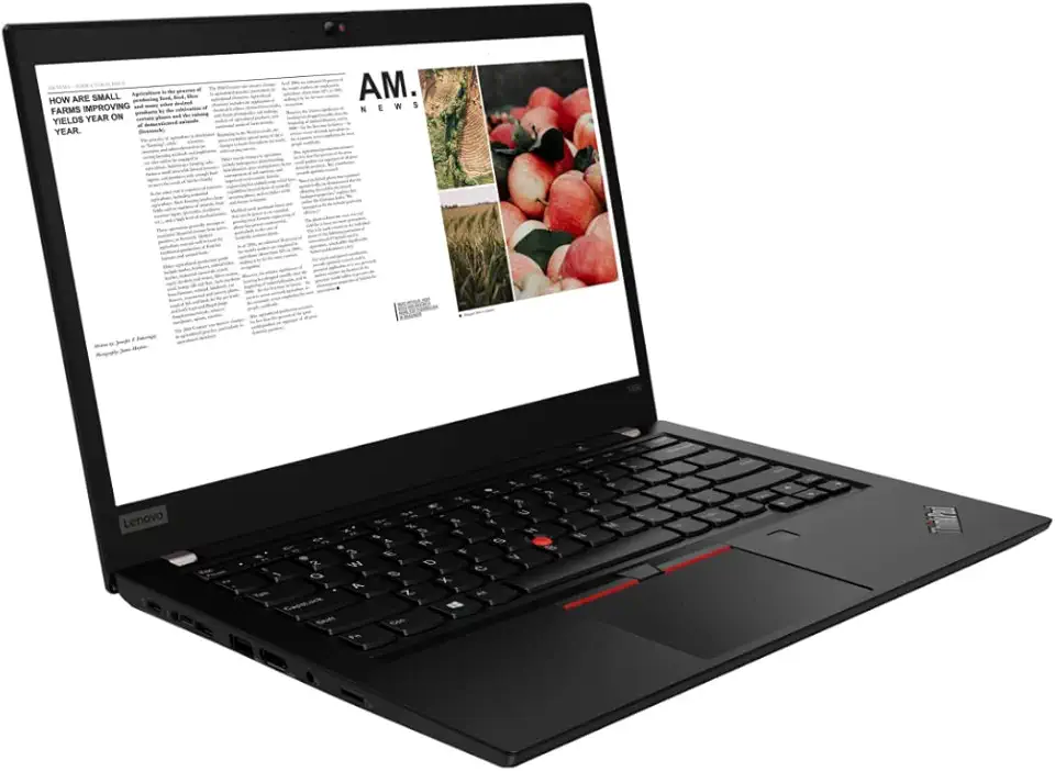 Lenovo ThinkPad T490 14" 1920x1080 Full HD Intel Core i5 8265U 256GB SSD Hard Drive 16GB Memoria Windows 11 Pro Webcam Notebook Laptop (ricondizionato)