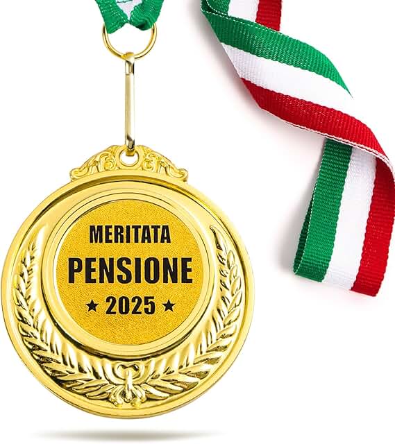 Medaglia pensione 2025