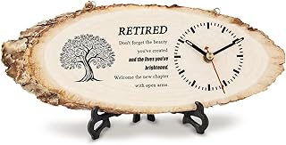 Orologio in legno pensione