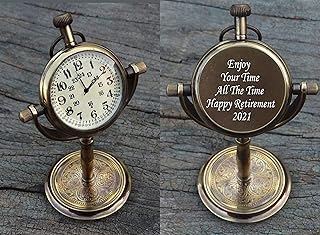 Orologio ottone antico personalizzato