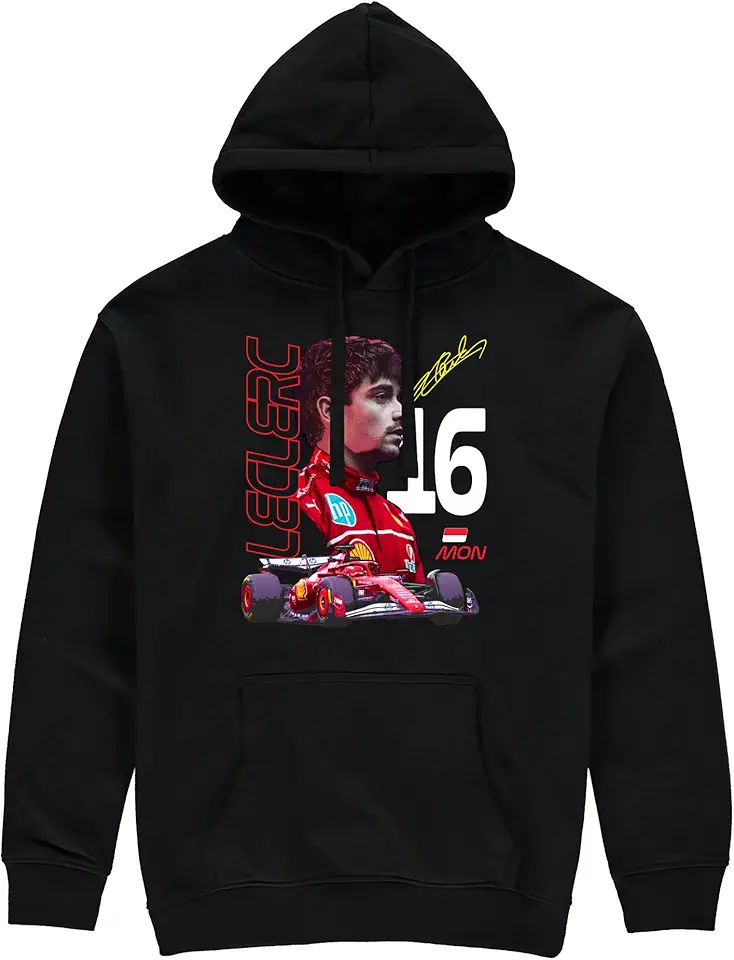 PARTISAN Leclerc F1 Felpa con cappuccio - Adulto
