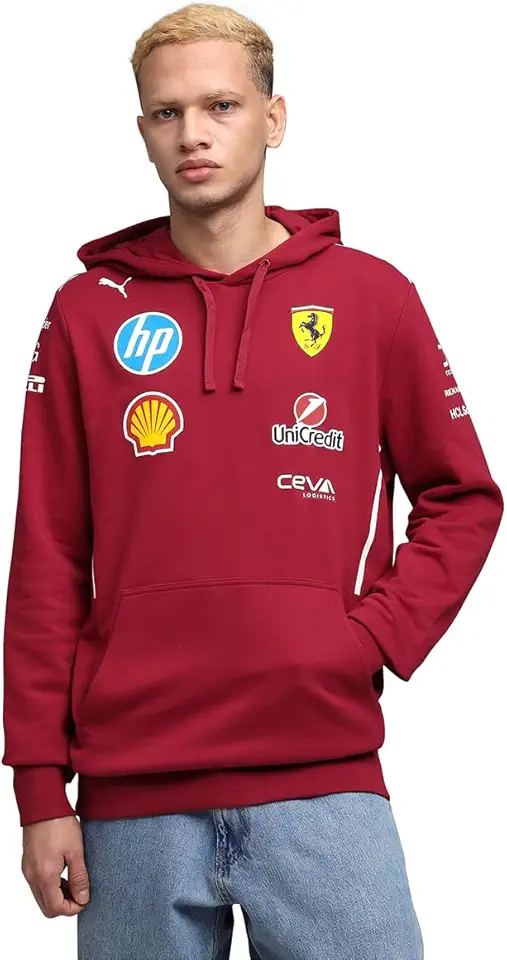 PUMA Scuderia Ferrari F1 Felpa Team 2025 - Rosso