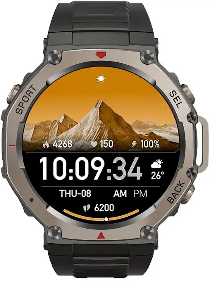 Sekoda GPS Sports Smartwatch (Nero)