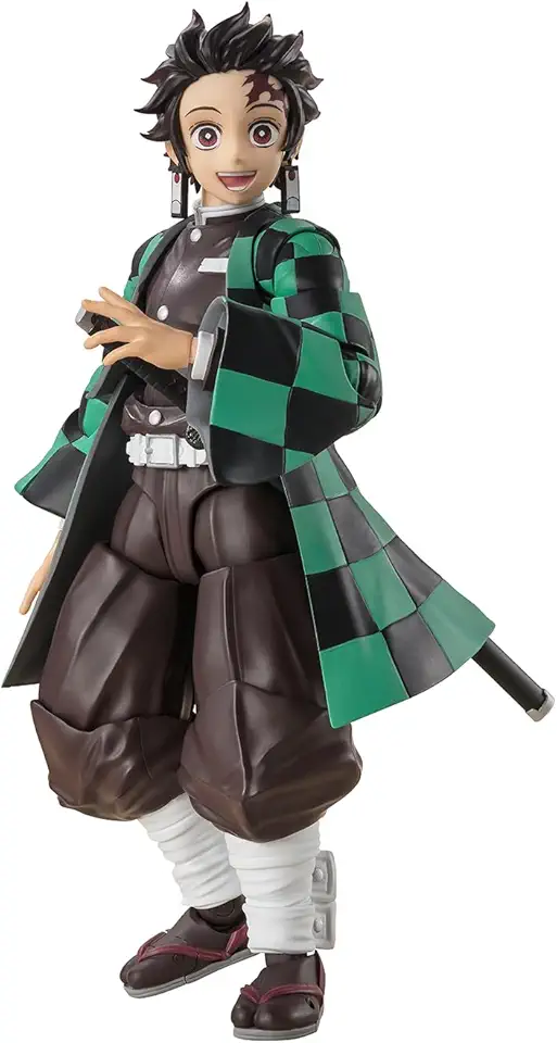 TAMASHII NATIONS Demon Slayer: Kimetsu no Yaiba statuetta S.H. Figuarts Tanjiro Kamado 14 cm