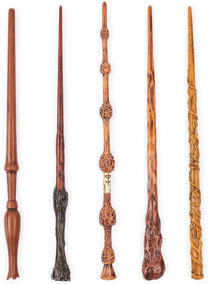 Wizarding World, Bacchette Magiche da Collezione Harry Potter 30.5 cm, Bacchetta a Sorpresa, Giocattoli per Bambini, 6+ Anni