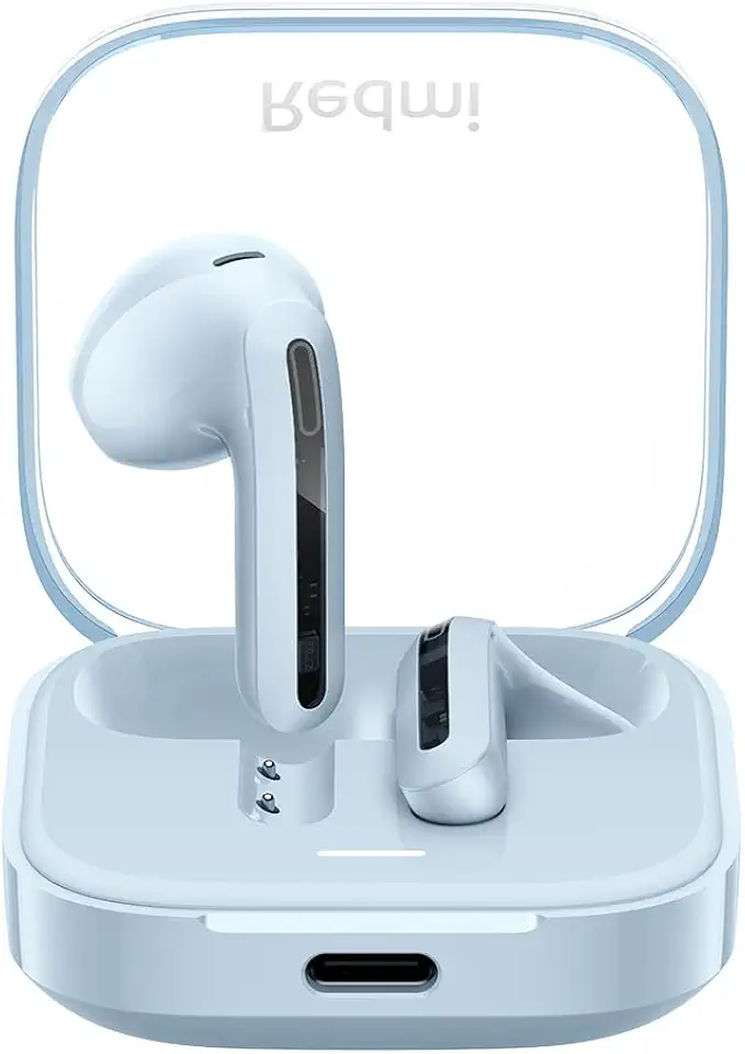 XIAOMI Redmi Buds 6 Active–Auricolari wireless Bluetooth semi-in-ear,Riduzione del rumore a doppio microfono,Fino a 6h+30h di durata della batteria, Bluetooth 5.4, Google Fast Pair-blue