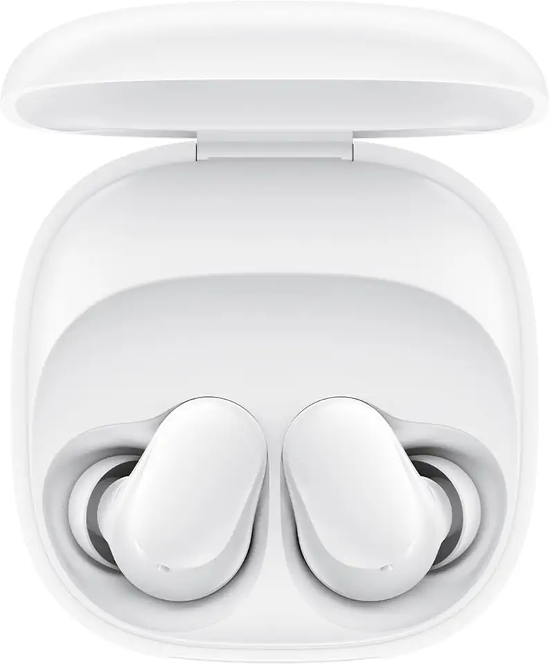Xiaomi Redmi Buds 6 Play–Auricolari wireless Bluetooth in-orecchia,riduzione rumore AI,durata della batteria fino a 7.5h+36h,10minuti di carica per 3h di musica,Bluetooth 5.4,Google Fast Pair-White