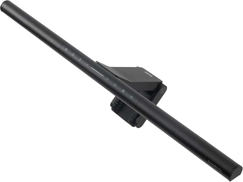 BenQ ScreenBar Pro su monitor curvo