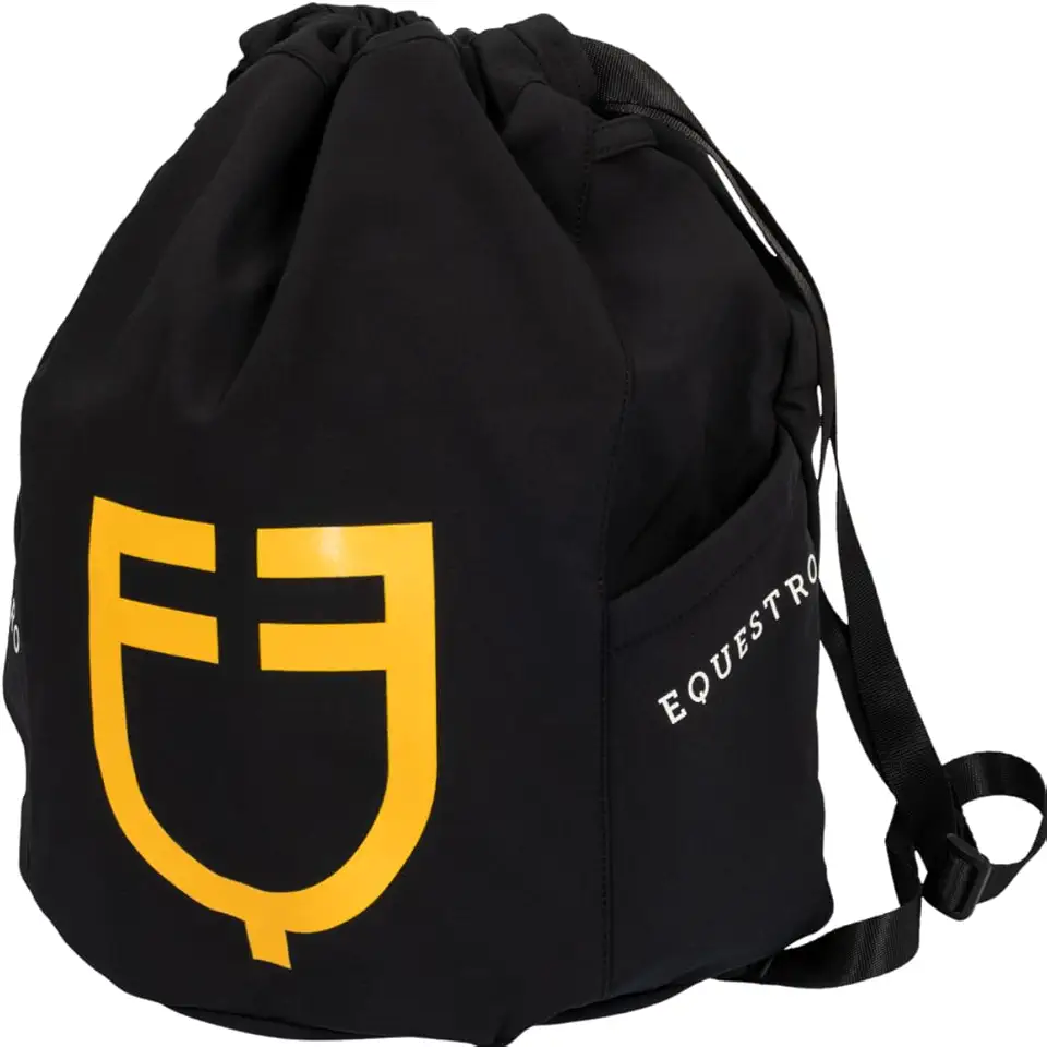 Equestro Borsa Porta cap Nero