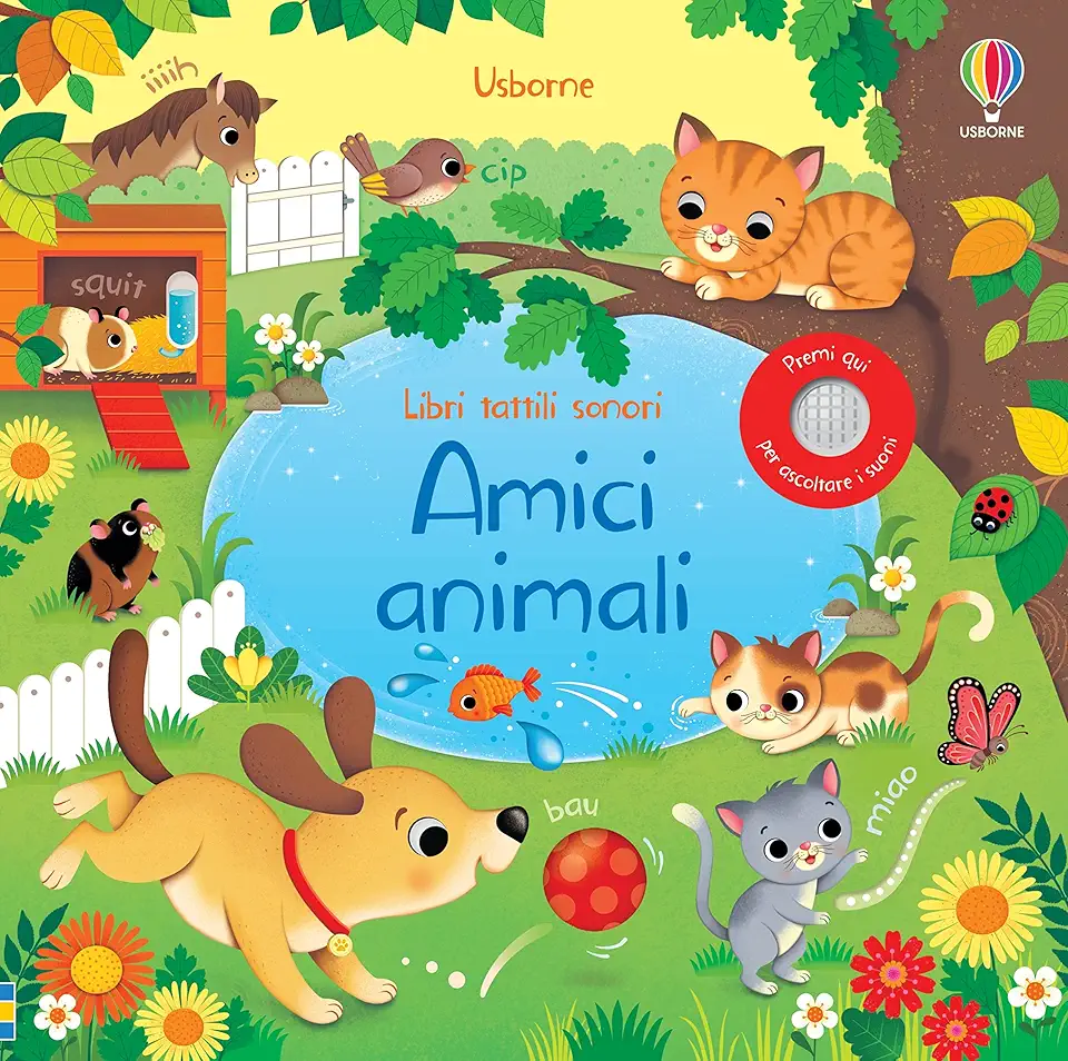 Libri tattili sonori - Amici animali