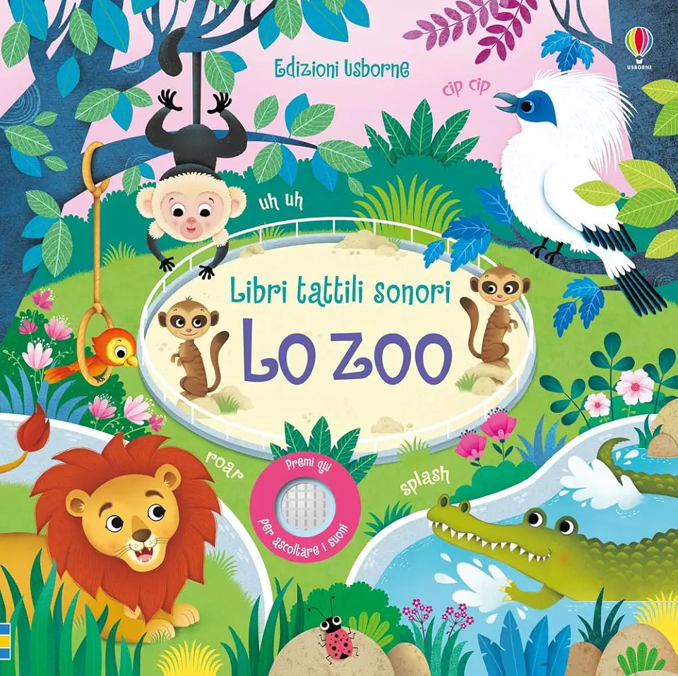 Libri tattili sonori - Lo zoo