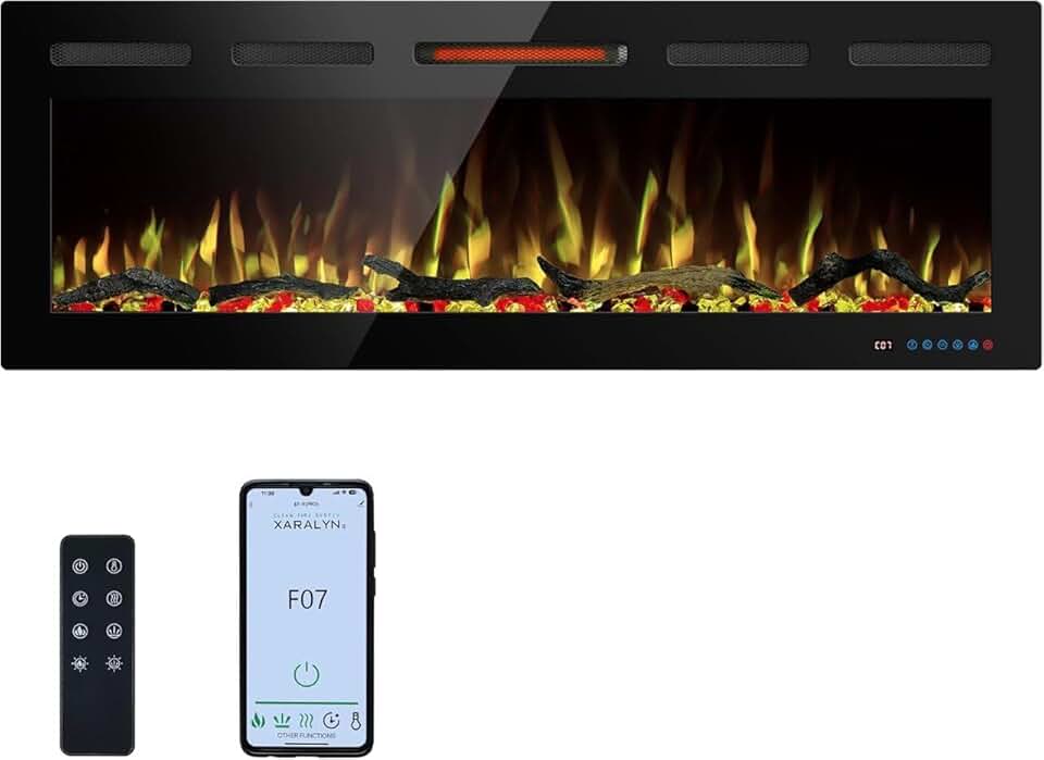 Mystflame Galaxy 50 Pro Wi‑Fi - Camino elettrico da parete