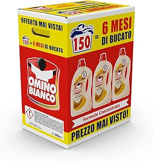 Omino Bianco 3x2000 ml 150 lavaggi