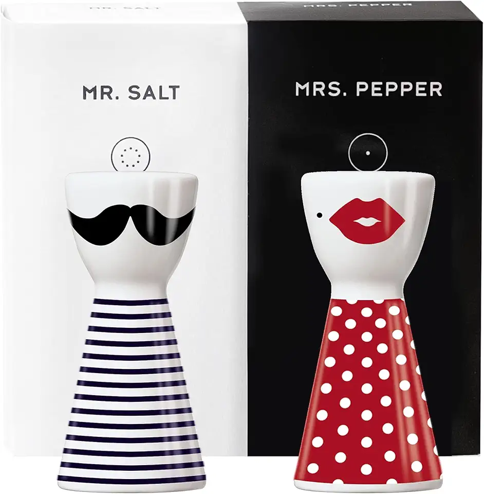 Ritzenhoff Mr. Salt & Pepper Mrs. Pietro Chiera Design