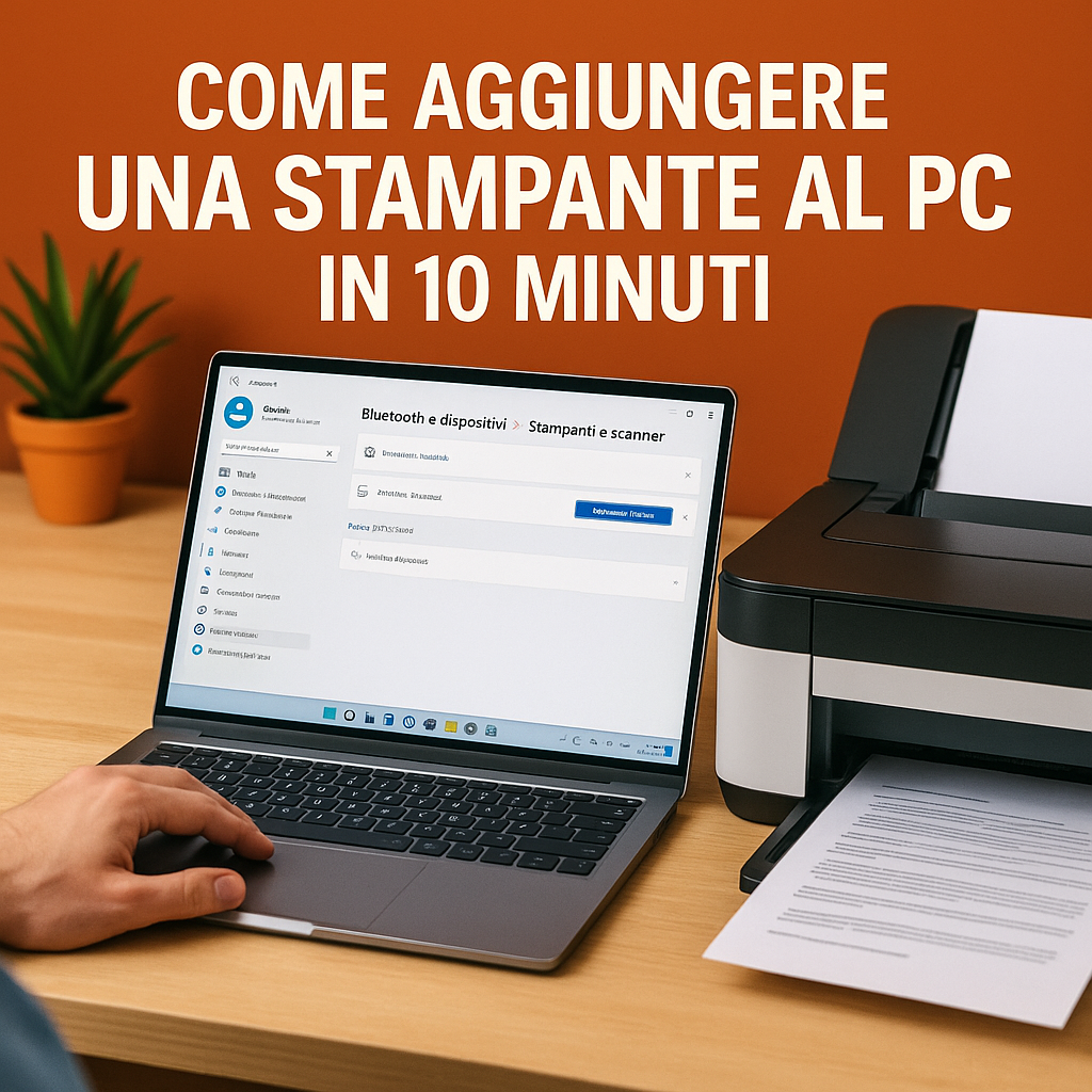Come aggiungere una stampante al PC in 10 minuti