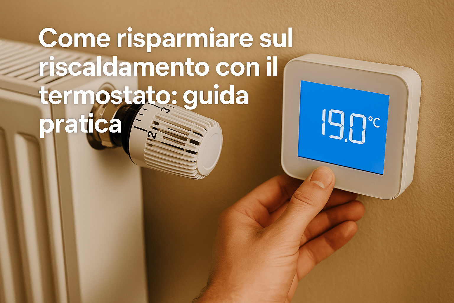 Come risparmiare sul riscaldamento con il termostato: guida pratica