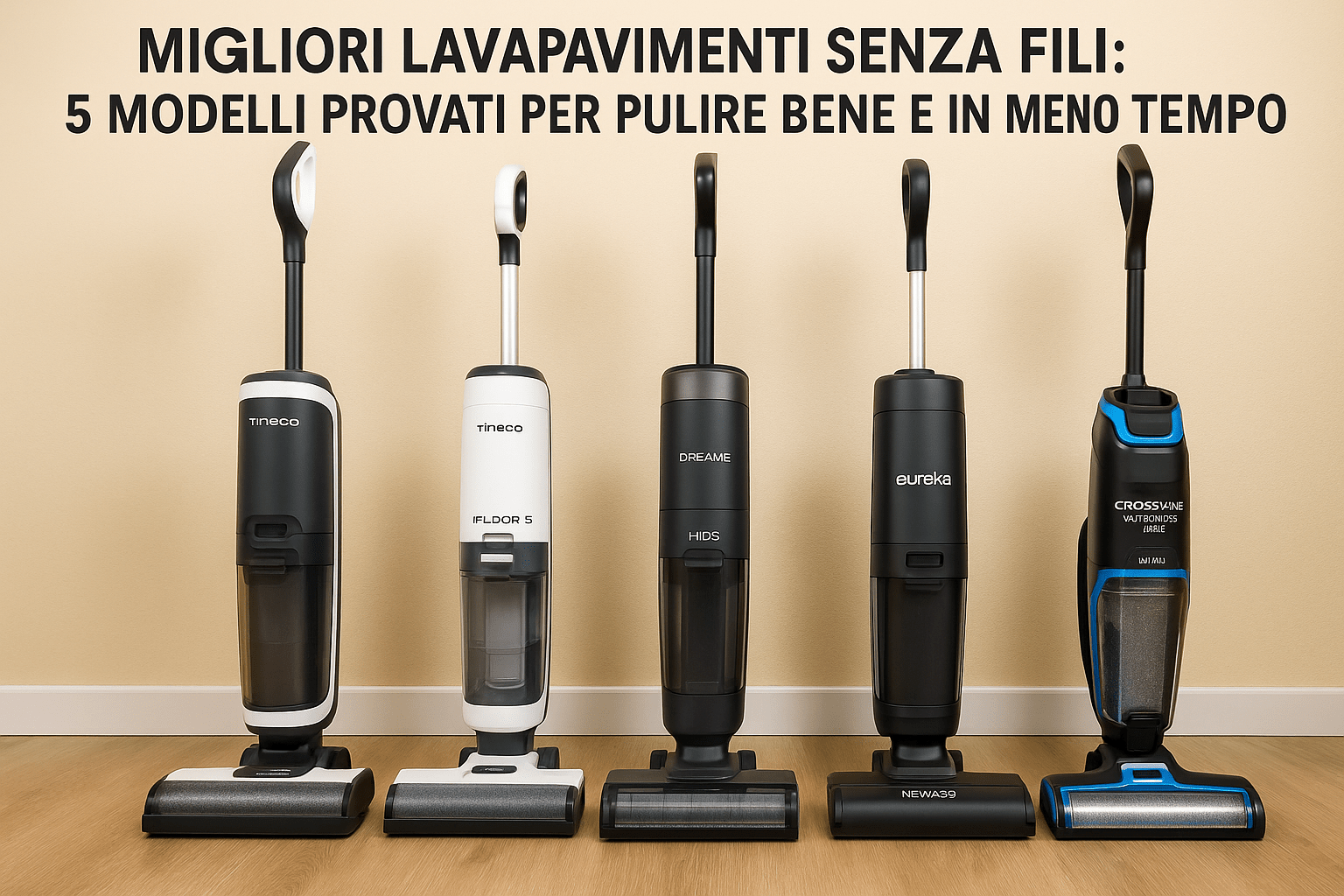 Migliori Lavapavimenti Senza Fili: 5 modelli provati per pulire bene e in meno tempo