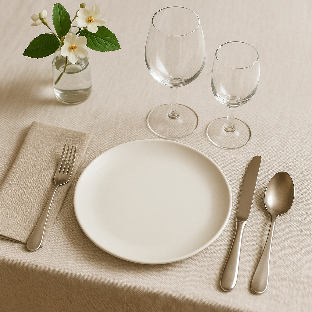 Come apparecchiare la tavola: guida semplice, elegante e pratica