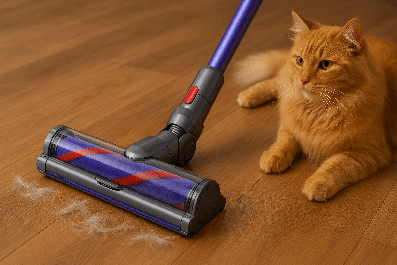 Aspirapolvere per peli di animali su parquet: modelli che non graffiano e non perdono potenza