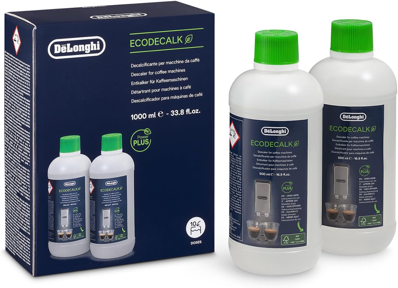 De'Longhi EcoDecalk DLSC502 2x500 ml